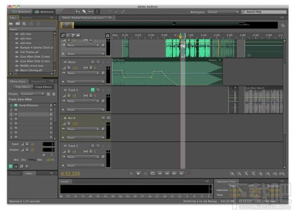 Adobe Audition,Adobe Audition CS5.5,音频编辑软件,Audition