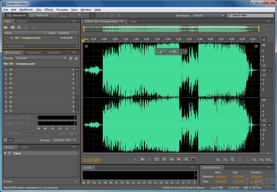 Adobe Audition,Adobe Audition CS5.5,音频编辑软件,Audition