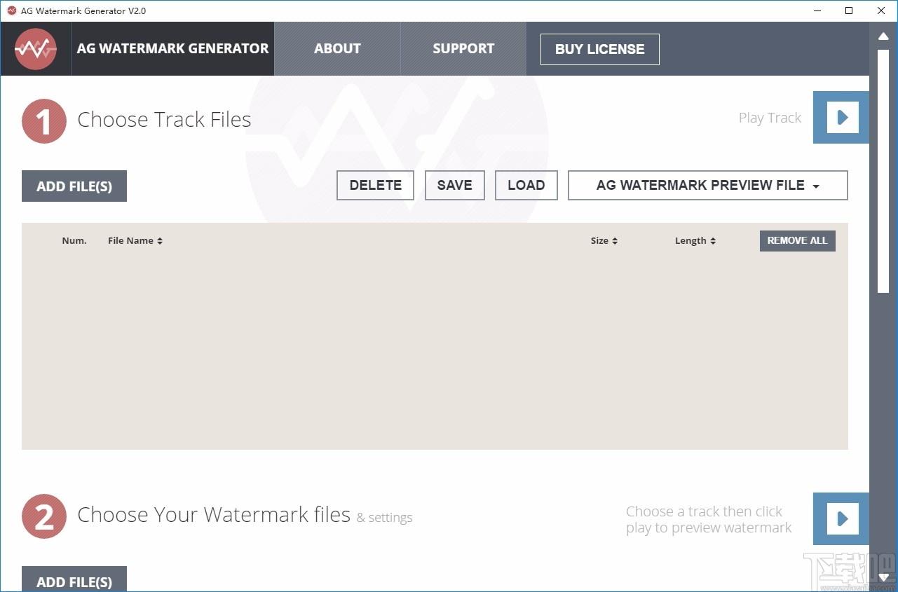 AG Watermark Generator下载,音频水印制作软件,音频水印制作